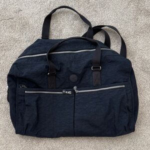 Navy Kipling Travel Weekender Bag - Casual Carryall